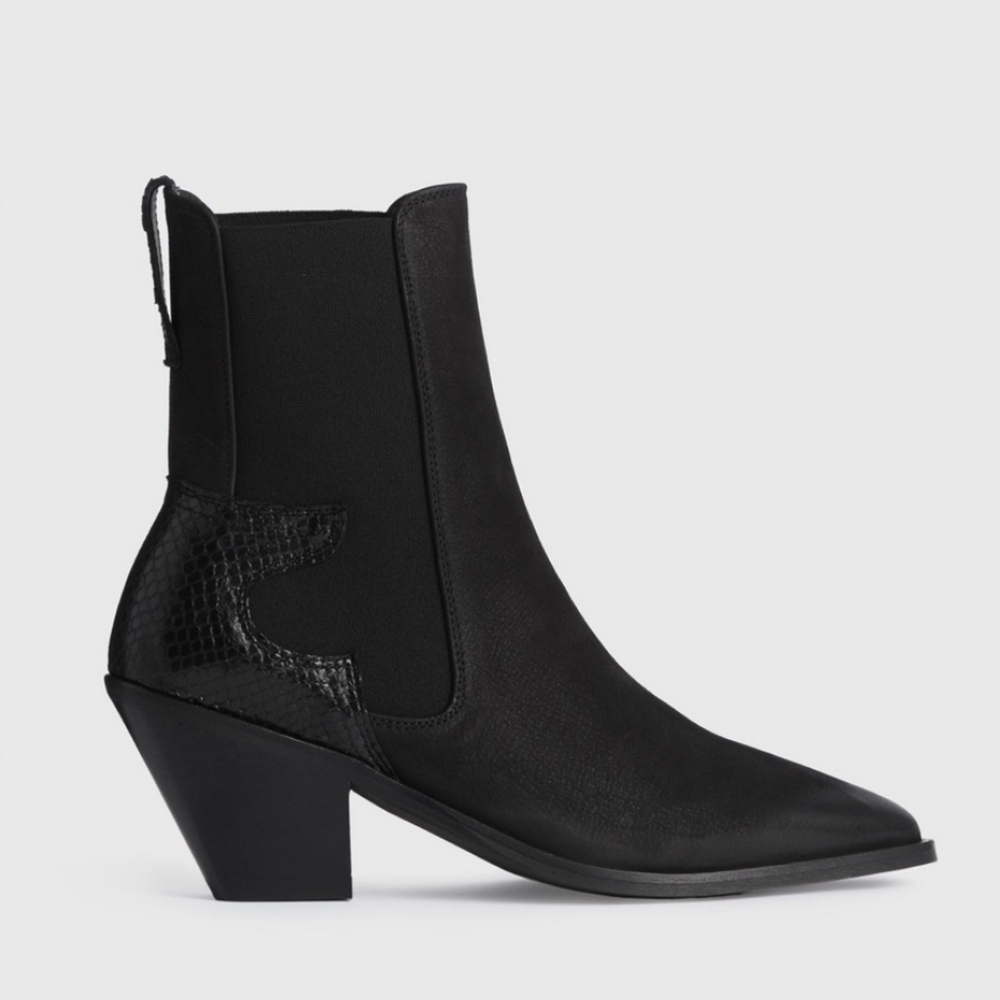 ALL SAINTS 'Sara' Leather Ankle Boots